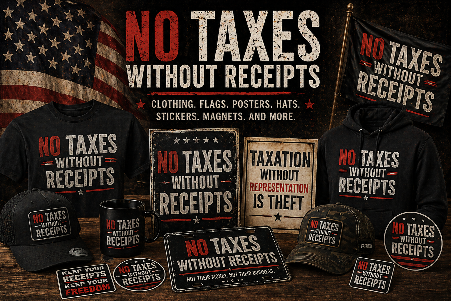 No More Taxes Without Receipts