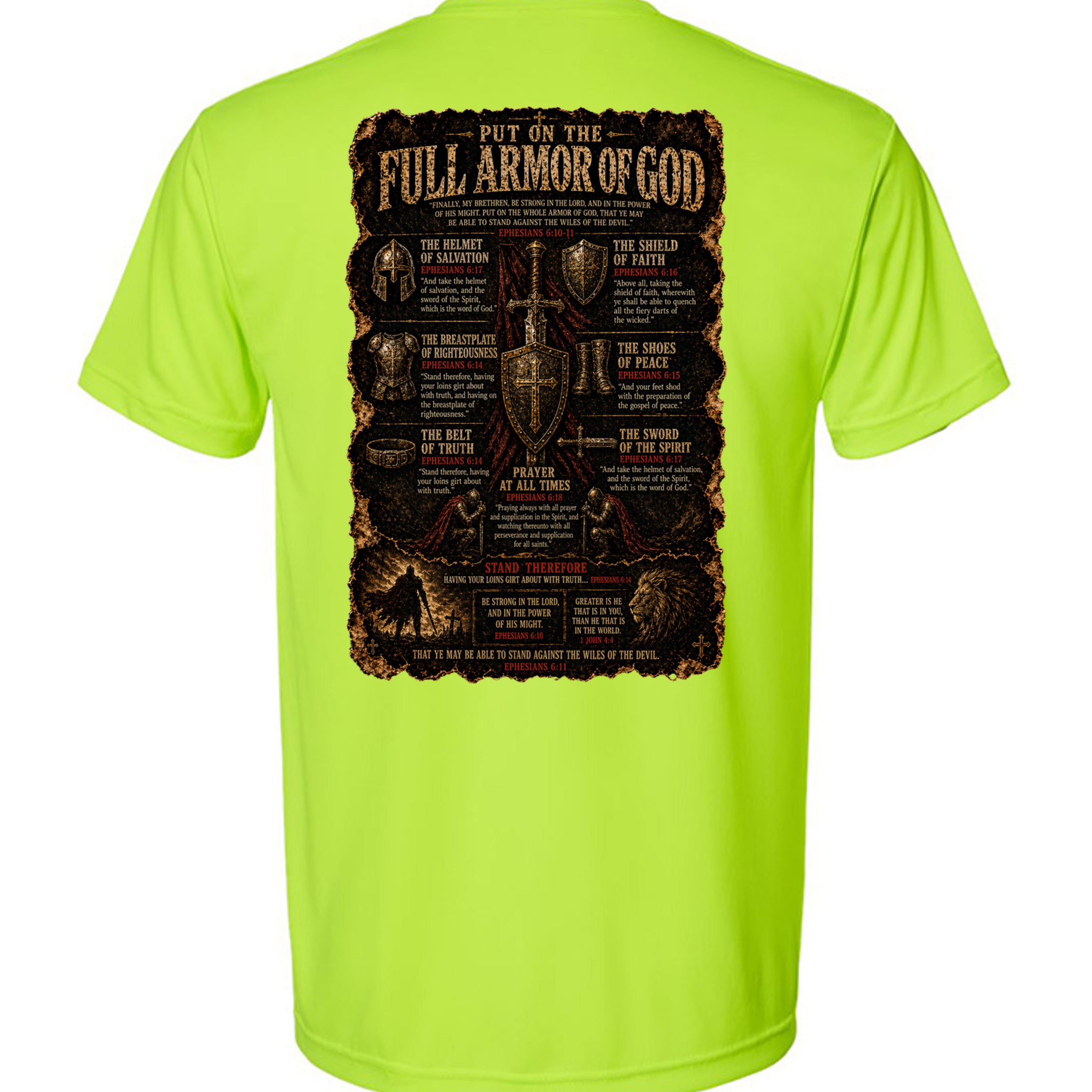 LIME GREEN - BA5300 - BACK