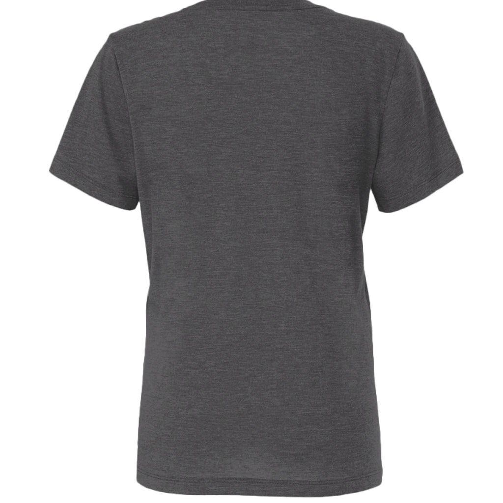 Solid Dark Grey Triblend - 6413 - BACK